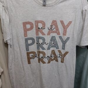 Next Level Apparel Heather Gray Tee